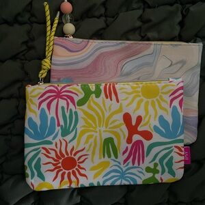Colorful Patterned Pouches